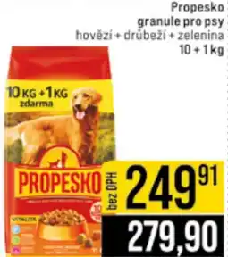 Jip Propesko granule pro psy nabídka