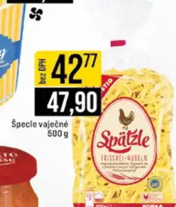 Špecle vaječné