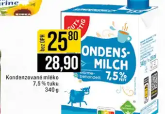 Jip Kondenzované mléko 7,5% tuku nabídka