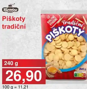 PLUS JIP Piškoty tradiční nabídka