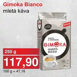 PLUS JIP Gimoka Bianco mletá káva nabídka