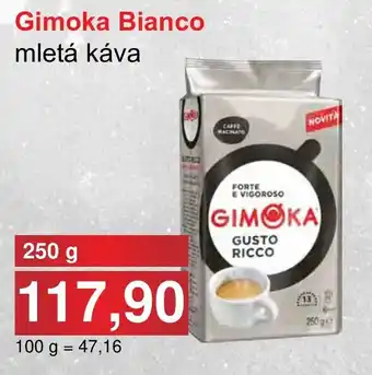 PLUS JIP Gimoka Bianco mletá káva nabídka