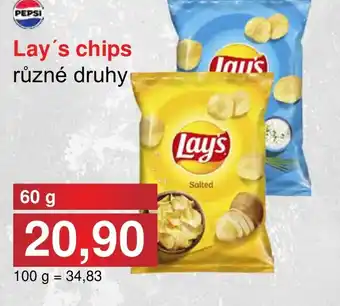 PLUS JIP Lay's chips nabídka