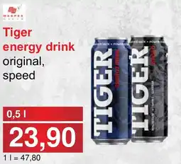 PLUS JIP Tiger energy drink nabídka