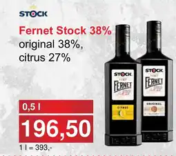 PLUS JIP Fernet Stock 38% nabídka