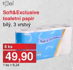 PLUS JIP Soft&Exclusive toaletní papír nabídka