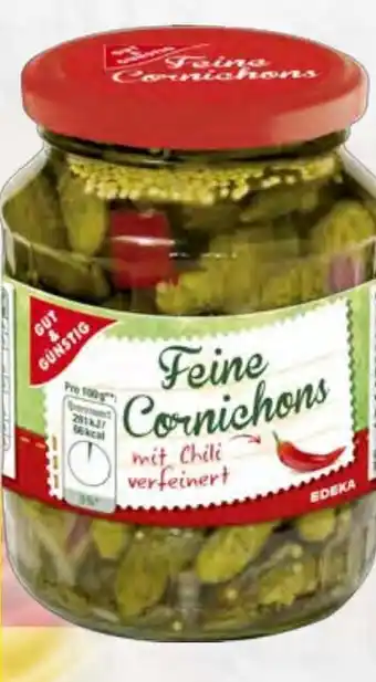 PLUS JIP Okurky Cornichons s chilli nabídka