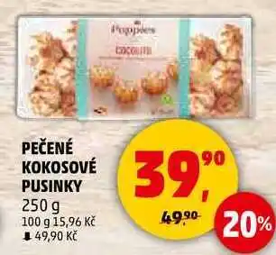 Penny Market PEČENÉ KOKOSOVÉ PUSINKY, 250 g nabídka