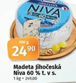 COOP TIP Madeta Jihočeská Niva 60 % t. v S. nabídka