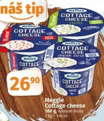 COOP TIP Meggle Cottage cheese nabídka