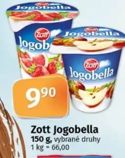 COOP TIP Zott Jogobella nabídka