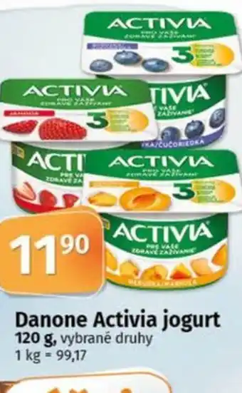 COOP TIP Danone Activia jogurt nabídka