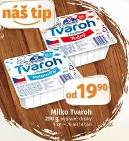 COOP TIP Milko Tvaroh nabídka