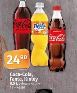 COOP TIP Coca-Cola, Fanta, Kinley nabídka