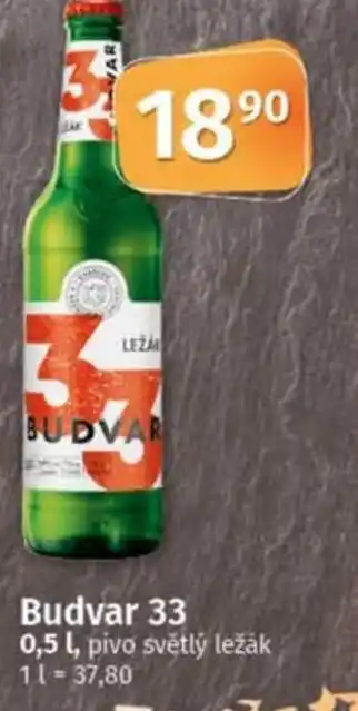 COOP TIP Budvar 33 nabídka