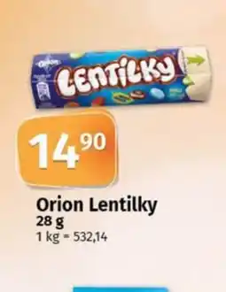 COOP TIP Orion Lentilky nabídka