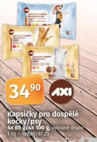 COOP TIP Kapsičky pro dospělé kočky/psy nabídka