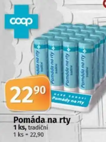 COOP TIP Pomády na rty nabídka