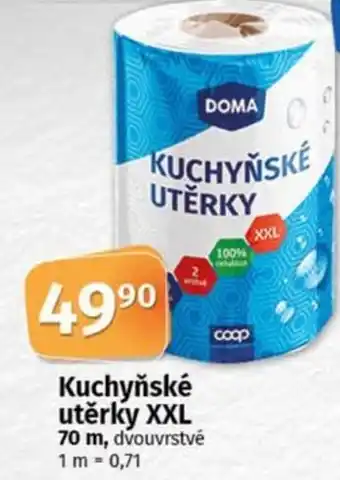 COOP TIP Kuchyňské utěrky XXL nabídka