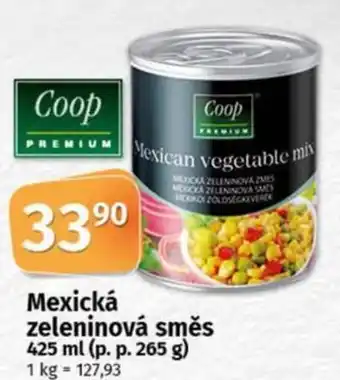 COOP TIP Mexická zeleninová směs nabídka