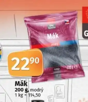 COOP TIP Mák nabídka