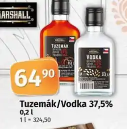 COOP TIP Tuzemák/Vodka 37,5% nabídka