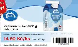 COOP TIP Kefírové mléko nízkotučné nabídka