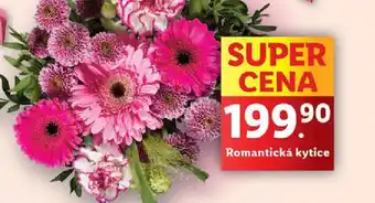 Lidl Romantická kytice nabídka