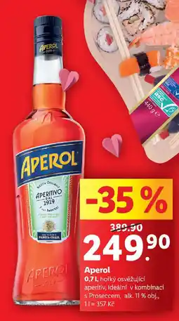 Lidl APEROL nabídka