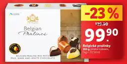 Lidl Belgické pralinky nabídka