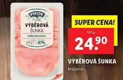 Lidl Výběrová šunka krájená nabídka