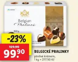 Lidl Belgické pralinky nabídka