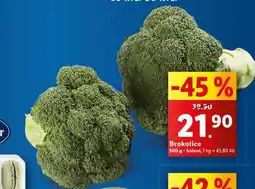 Lidl Brokolice nabídka