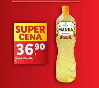 Lidl Manka řepkový olej nabídka