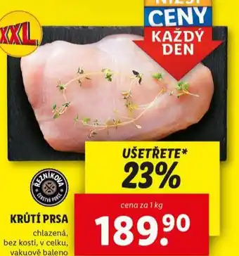 Lidl Krůtí prsa nabídka