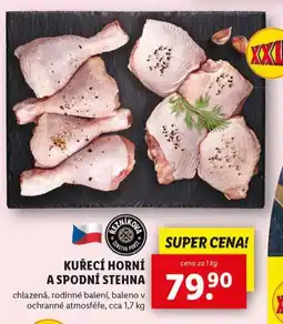 Lidl Kuřecí horní a spodní stehna nabídka