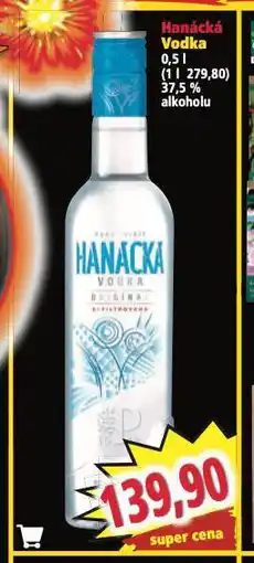 Norma Hanácká vodka nabídka