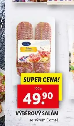 Lidl Výběrový salám nabídka