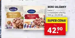 Lidl Mini salámky nabídka