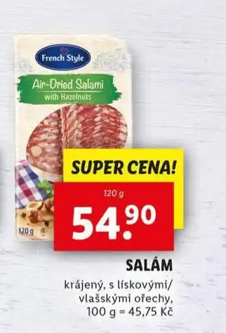 Lidl Salám nabídka