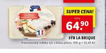 Lidl Sýr la brique nabídka