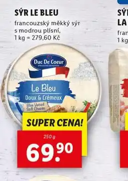 Lidl Sýr le blue nabídka