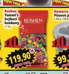 Norma Roshen yummi´s žvýkací bonbony nabídka