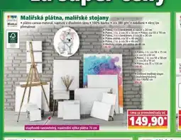 Norma Malířská plátna, malířské stojany nabídka