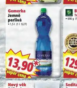 Norma Gemerka jemně perlivá nabídka