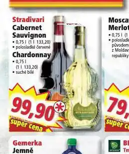 Norma Stradivari chardonnay nabídka