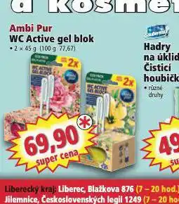 Norma Ambi pur wc active gel blok nabídka