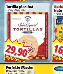 Norma Tortilla pšeničná nabídka