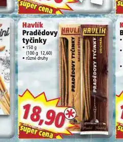 Havlík pradědovy tyčinky