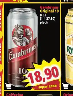 Norma Pivo gambrinus originál 10 nabídka